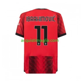 Divisa di Calcio AC Milan Zlatan Ibrahimovic 11 Prima 2023/2024